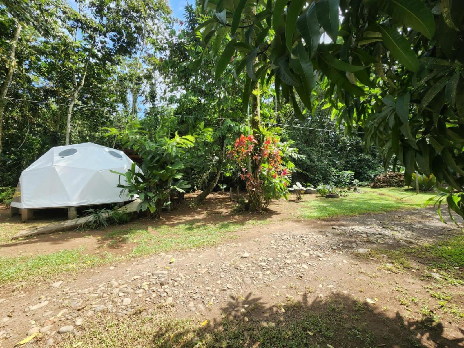 Glamping Naioth Lägenhet Guápiles Exteriör bild