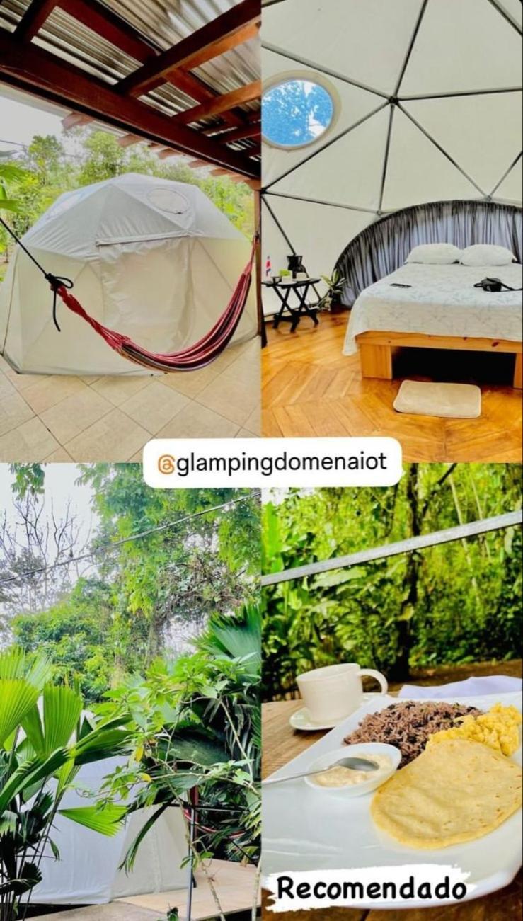 Glamping Naioth Lägenhet Guápiles Exteriör bild