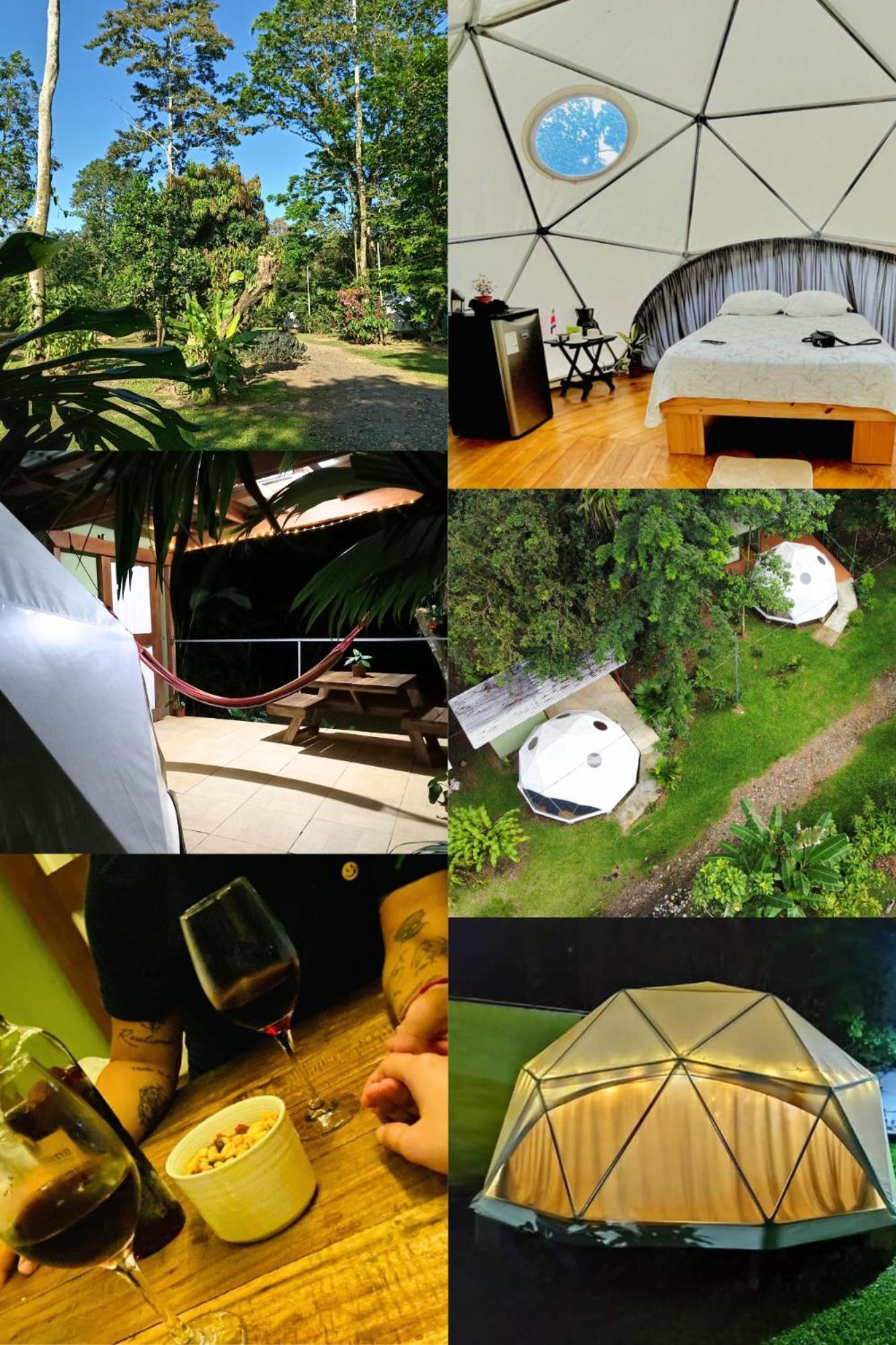 Glamping Naioth Lägenhet Guápiles Exteriör bild